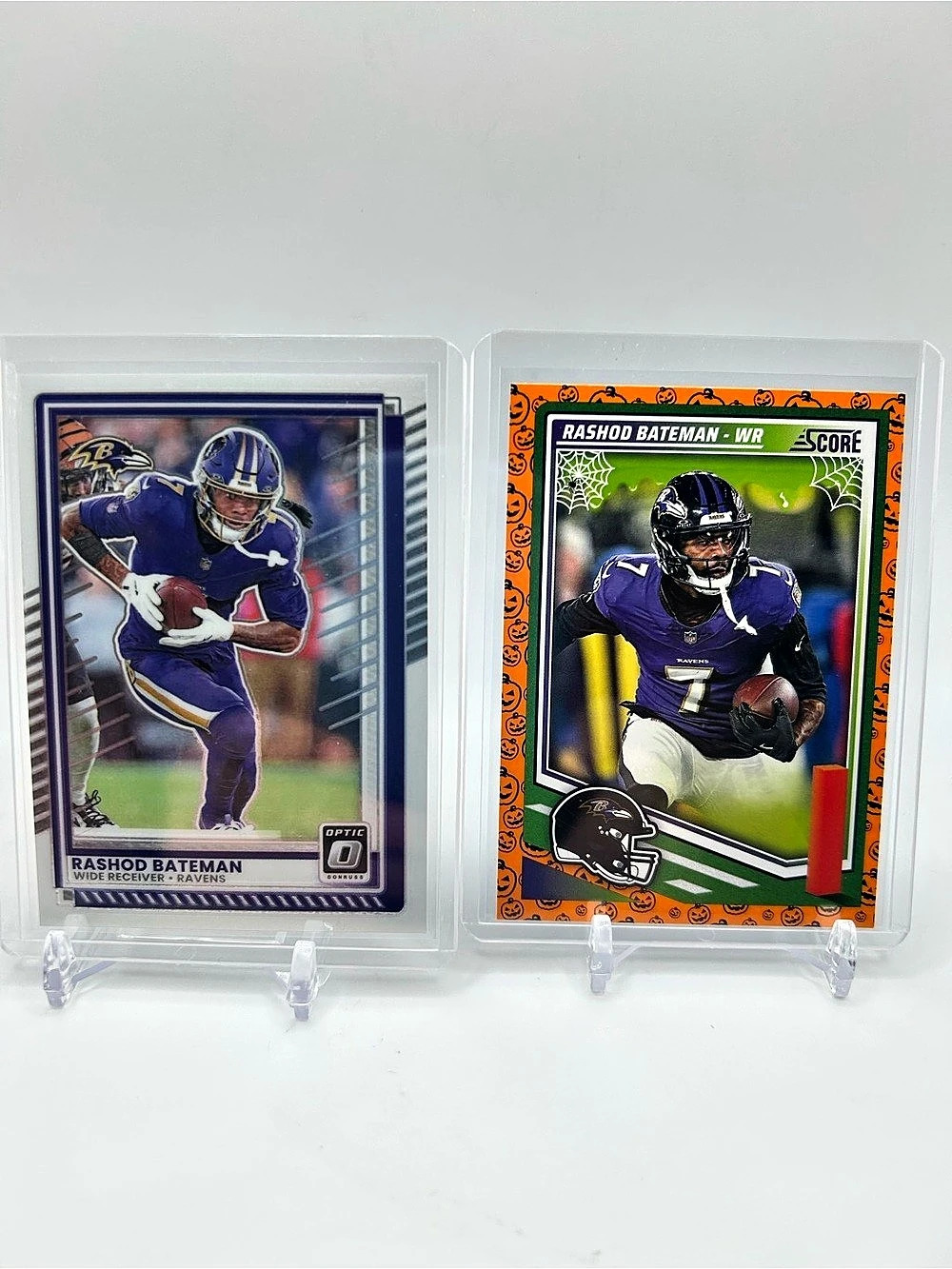 Rashod Bateman 2025 Panini Baltimore Ravens Football Cards 🏈🎃